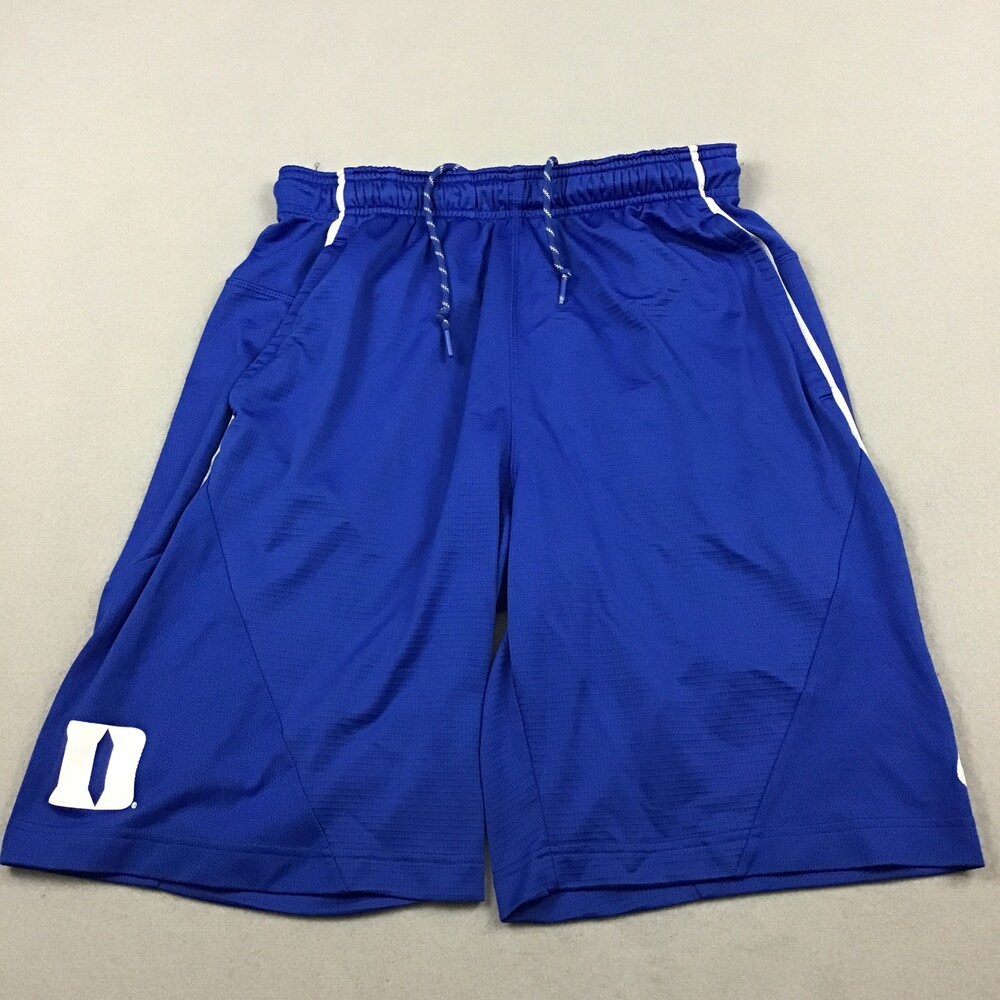 Duke Blue Devils Shorts Men Medium Blue White Nike Basketball Dri FIt NCAA M